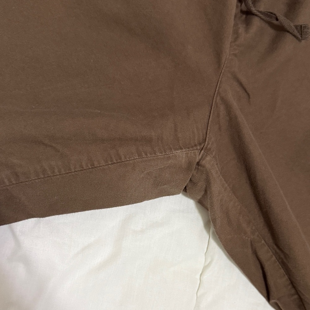 Eileen Fisher Olive Wide Leg Pants - Picture 12 of 16